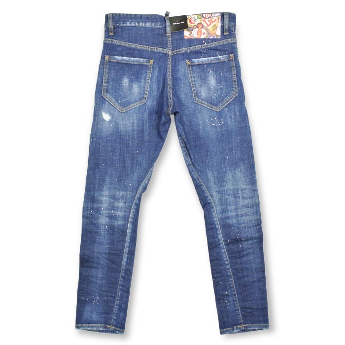 DSQUARED2 Under Patch Sexy Twist Jeans